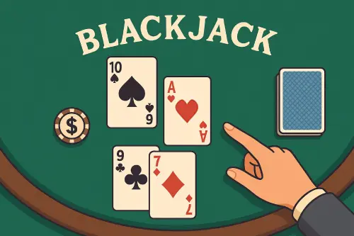 cartas en blackjack