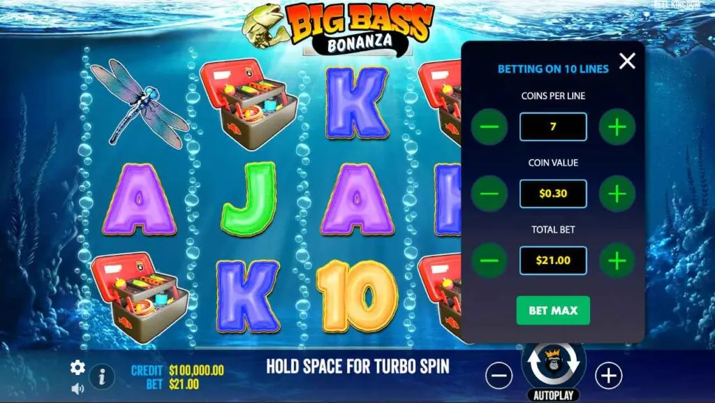 maquina tragaperras big bass bonanza