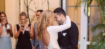 Allie Long y Jos&eacute; Batista