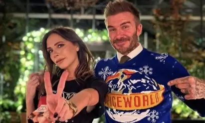 David Beckham y Victoria Beckham