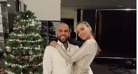 Joana Sanz y Dani Alves