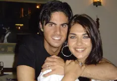 Mikel Arteta y Lorena Bernal