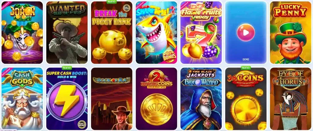 juegos nomini casino