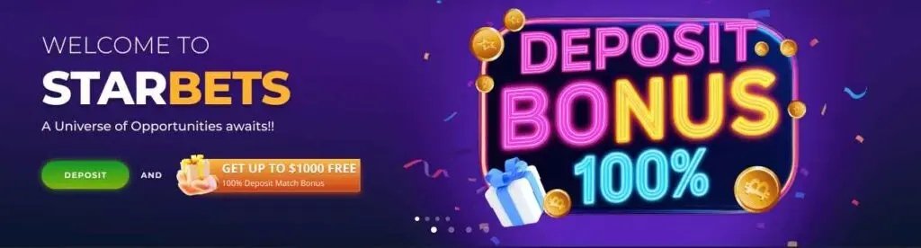 bono de bienvenida starbets