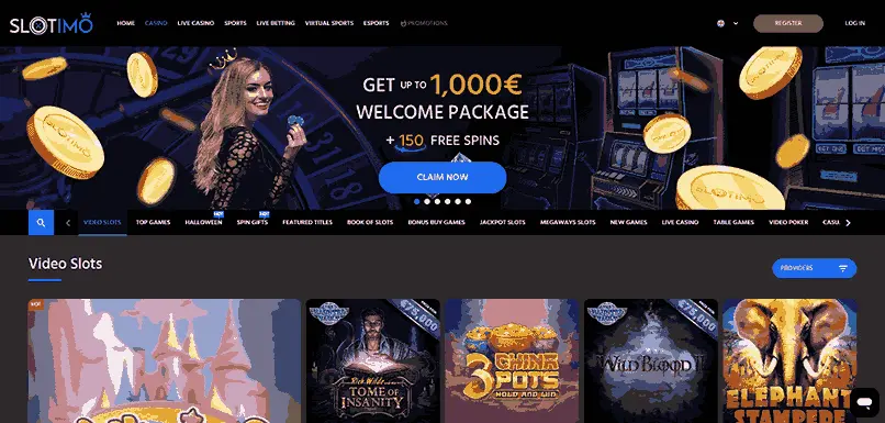 Slotimo Casino Principal