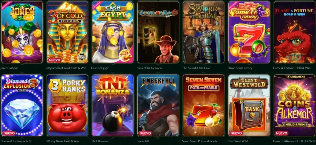 juegos cashed casino