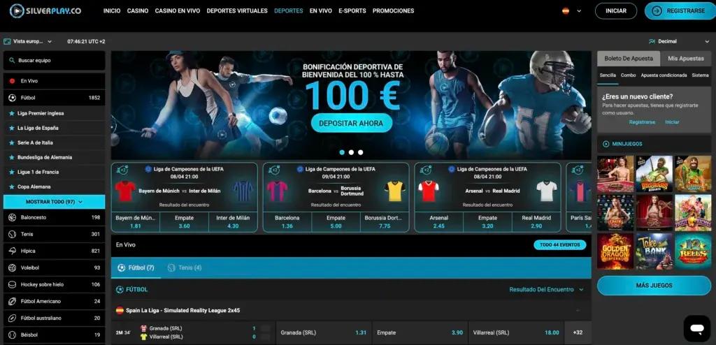 apuestas deportivas silverplay