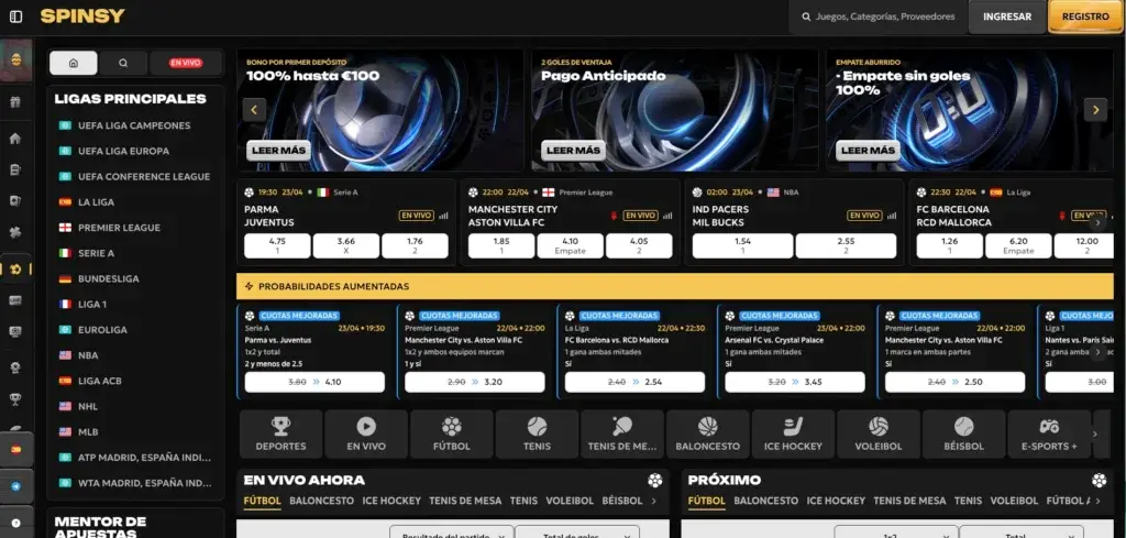 apuestas deportivas spinsy