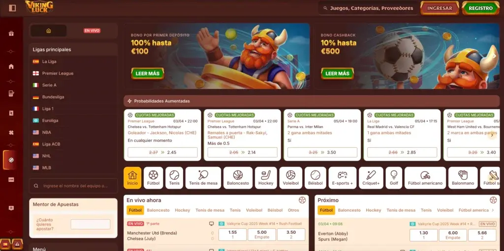 apuestas deportivas viking luck