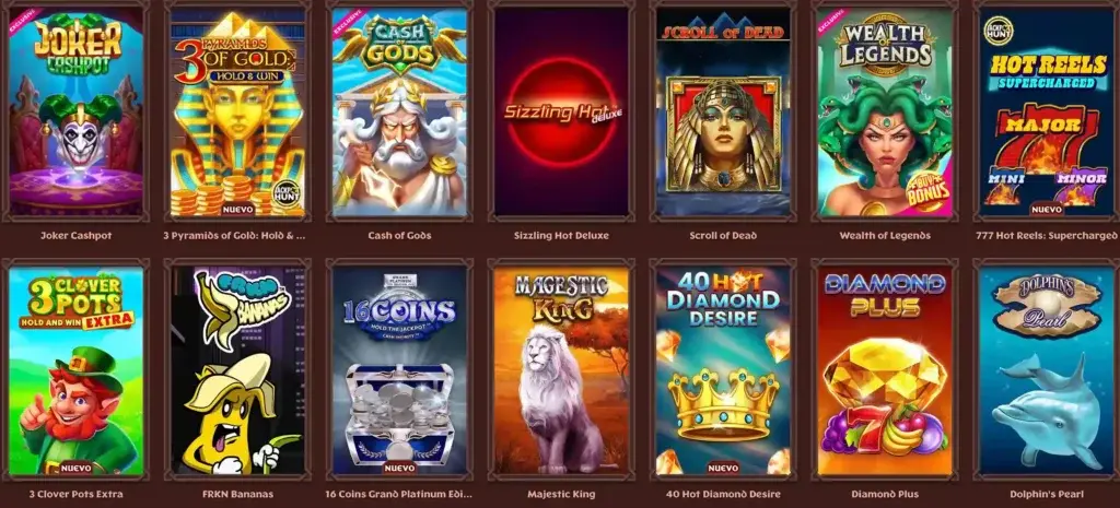 juegos en viking luck casino