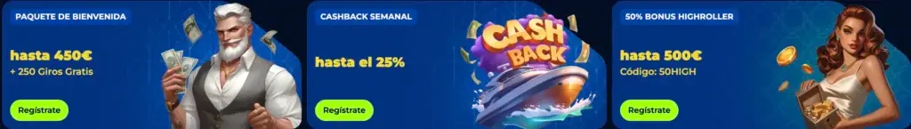 bonos en billionairespin