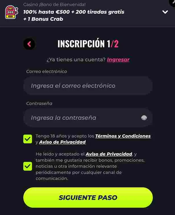 registro lunubet login